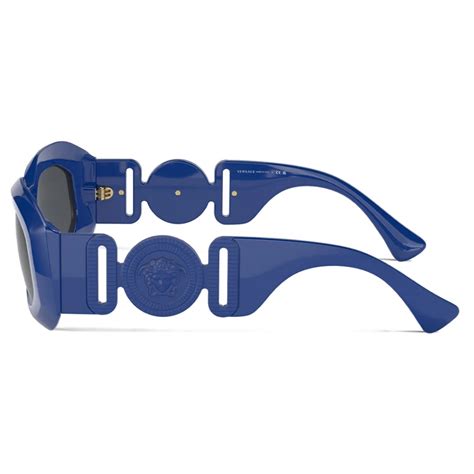 versace blue lens sunglasses|versace sunglasses with rhinestones.